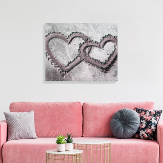Leinwand für endlose Liebe (Insitu (Wohnzimmer))
