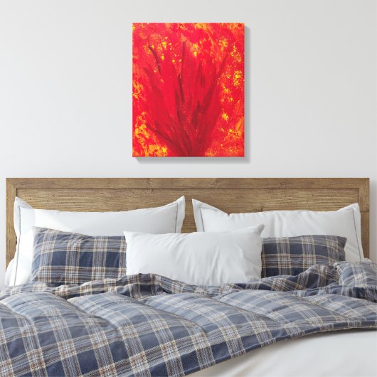 Leinwand für FEUERBLOOM (Insitu (Schlafzimmer))