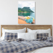 Leinwand für Fischernetze am Gardasee (Insitu (Schlafzimmer))