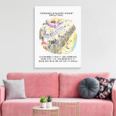 Leinwand für Flüchtlingswasser (Insitu (Wohnzimmer))