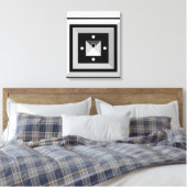 Leinwand für geometrische Abstrakte Kunst (Insitu (Schlafzimmer))