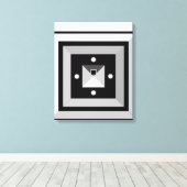 Leinwand für geometrische Abstrakte Kunst (Insitu (Holzboden))