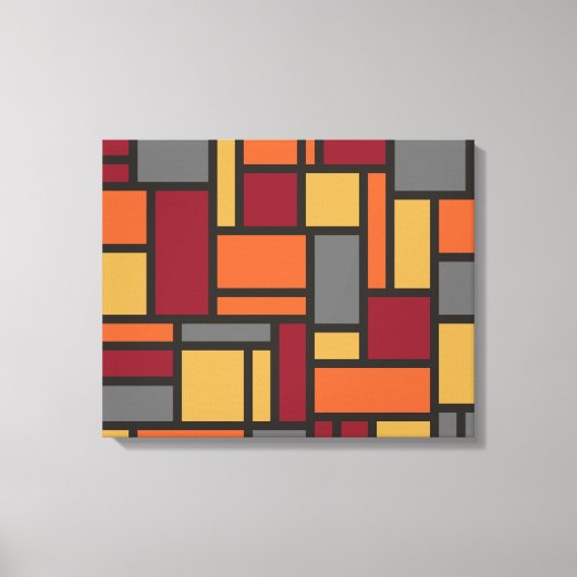 Leinwand für geometrische Muster (Vorderseite)