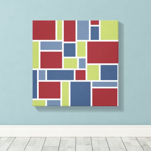 Leinwand für geometrische Muster (Insitu (Holzboden))