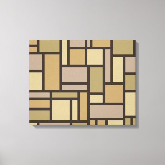Leinwand für geometrische Muster (Vorderseite)
