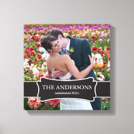 Leinwand für Hochzeitsfeiern mit Foto