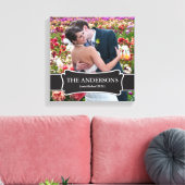 Leinwand für Hochzeitsfeiern mit Foto (Insitu (Wohnzimmer))