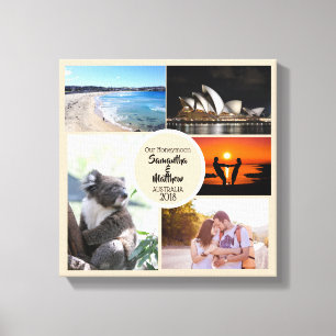 Leinwand für Hochzeitsfotosammlungen