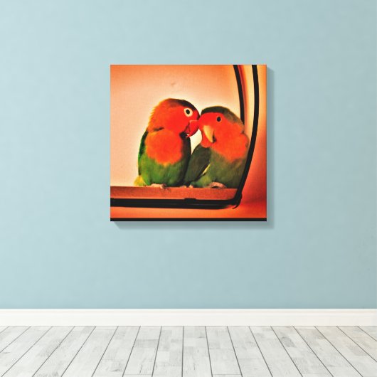 Leinwand für Imitate (Insitu (Holzboden))