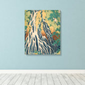 Leinwand für japanische Kunst (Insitu (Holzboden))