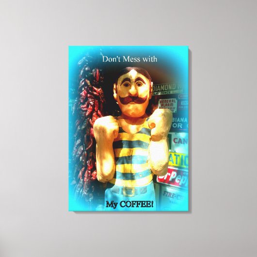 Leinwand für Kaffeeliebhaber (Vorderseite)