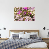 Leinwand für lila, lila und weiße Blume (Insitu (Schlafzimmer))