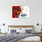 Leinwand für Luft- und Feuerpferde (Insitu (Schlafzimmer))