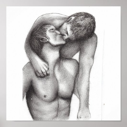 Leinwand für Männer Poster (Vorne)