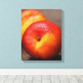 Leinwand für Sommerpfirsiche (Insitu (Holzboden))