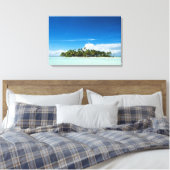 Leinwand für unbewohnte oder wüste tropische Insel (Insitu (Schlafzimmer))