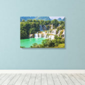 Leinwand für Wasserfälle (Insitu (Holzboden))