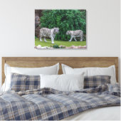 Leinwand für weiße Tiger (Insitu (Schlafzimmer))