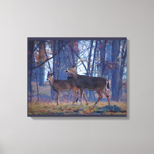 Leinwand für Wildtiere Print. (Vorderseite)