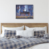 Leinwand für Wildtiere Print. (Insitu (Schlafzimmer))