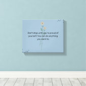 Leinwand gedruckt Design. (Insitu (Holzboden))