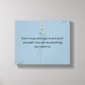 Leinwand gedruckt Design. (Vorderseite)