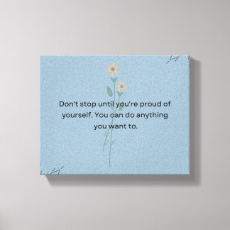 Leinwand gedruckt Design.