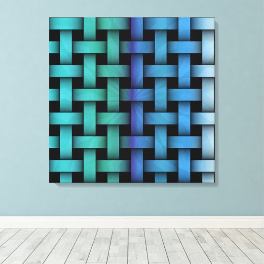 Leinwand Geometrische Art (Insitu (Holzboden))