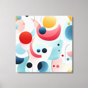 Leinwand geometrischer Art