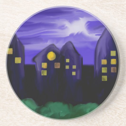 Leinwand Getränkeuntersetzer (Vorne)