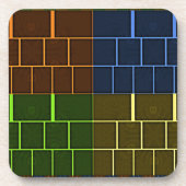 Leinwand Getränkeuntersetzer (Vorderseite)