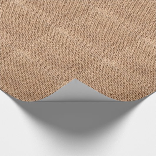 Leinwand-Gewebeart Jutefaser-Blick Geschenkpapier (Ecke)