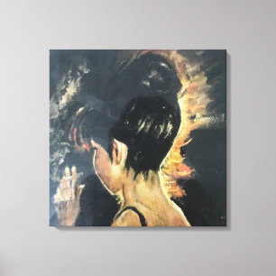 Leinwand glänzender Druck der Original Ölmalerei .