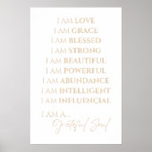 Leinwand - Gold Poster (Vorne)