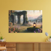 Leinwand Golden Hour Forest (Insitu (Wohnzimmer))