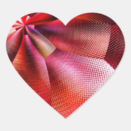 "Leinwand Graphics No.1 Ribbon" Herz-Aufkleber (Vorderseite)