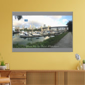 Leinwand Grau (Wasserfront 52) RFPMDesign ©️ 2019/ (Insitu (Wohnzimmer))