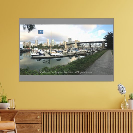 Leinwand Grau (Wasserfront 52) RFPMDesign ©️ 2019/ (Insitu (Wohnzimmer))