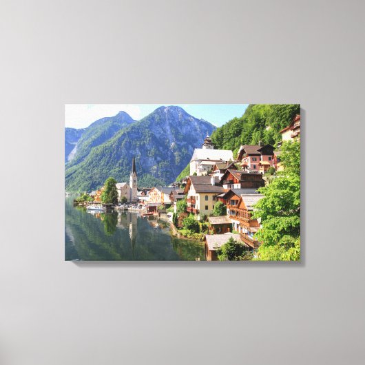 Leinwand Hallstatt (Vorderseite)