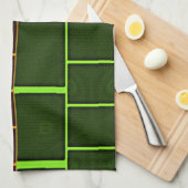 Leinwand Handtuch (Viertel Falte)