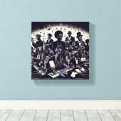 Leinwand "Harmony Enthüllt" (Insitu (Holzboden))