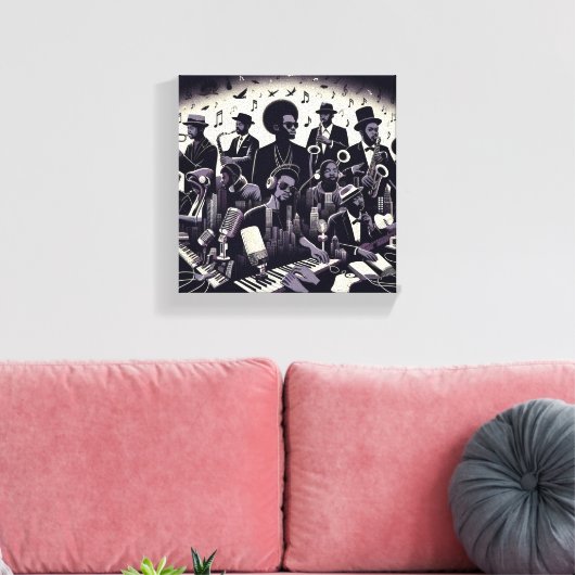 Leinwand "Harmony Enthüllt" (Insitu (Wohnzimmer))