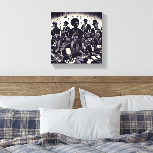 Leinwand "Harmony Enthüllt" (Insitu (Schlafzimmer))