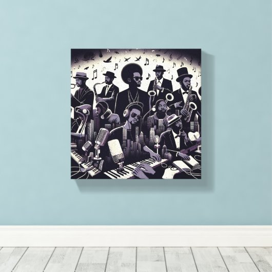 Leinwand "Harmony Enthüllt" (Insitu (Holzboden))