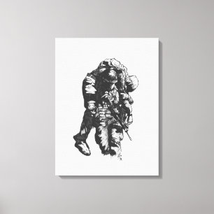 Leinwand "He Ain't Heavy" von Jaime Munt