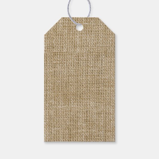 Leinwand-Hintergrund-Schablone Geschenkanhänger (Vorderseite)