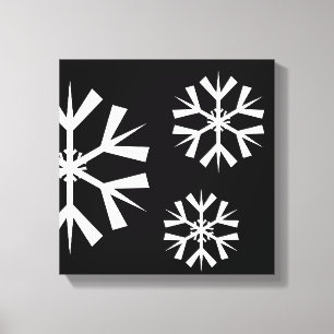 Leinwand Holiday Snowflake