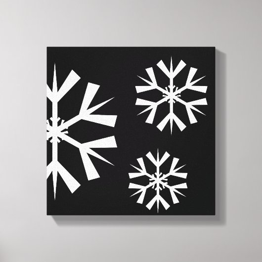Leinwand Holiday Snowflake (Vorderseite)