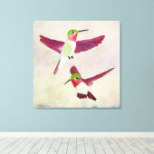 Leinwand Hummingbird Art (Insitu (Holzboden))
