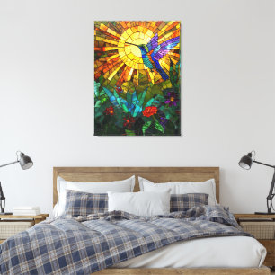 Leinwand Hummingbird Art